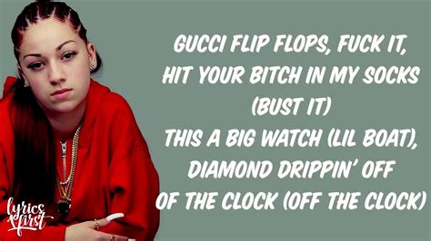 gucci flip flops bhad traduzione|gucci flip flops lyrics.